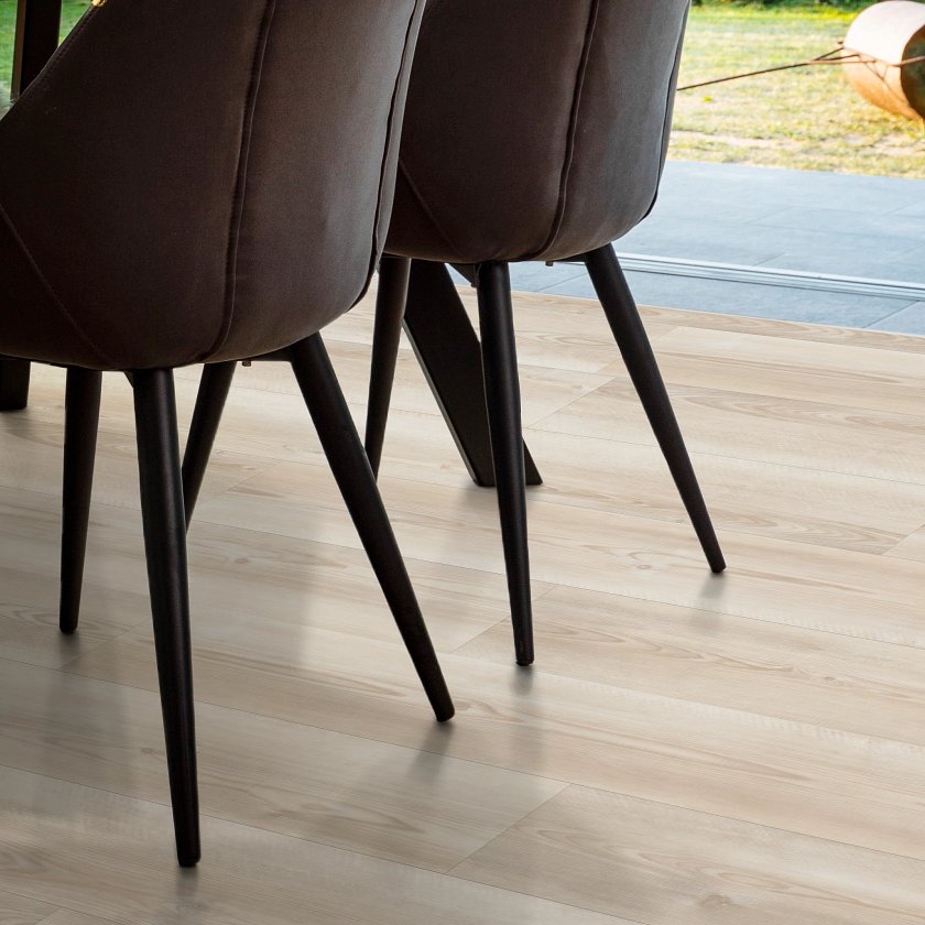 Luxury vinyl plank flooring