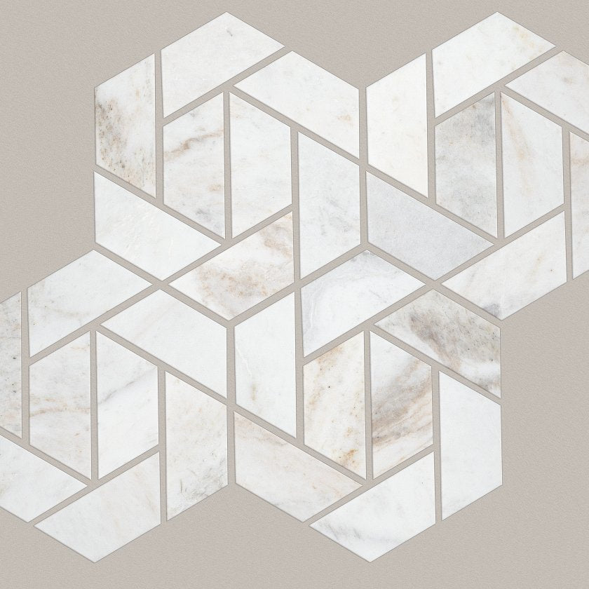 CHATEAU DOUBLE HEXAGON MOSAIC
