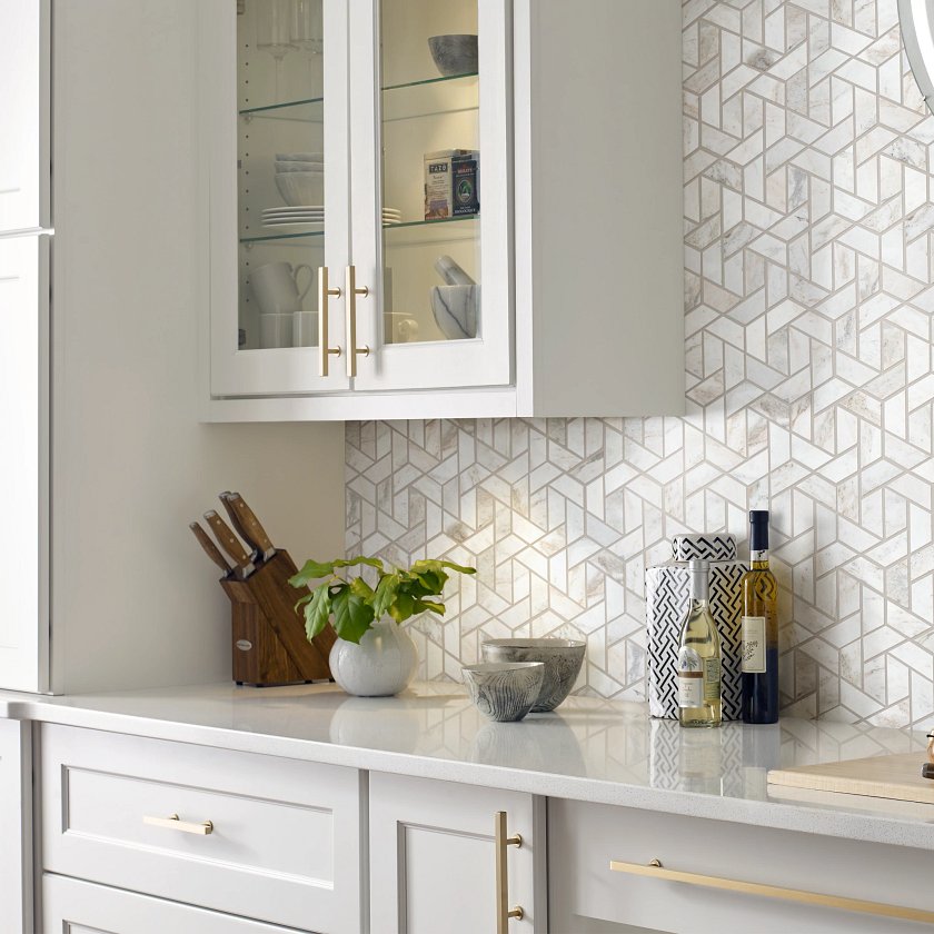 CHATEAU DOUBLE HEXAGON MOSAIC