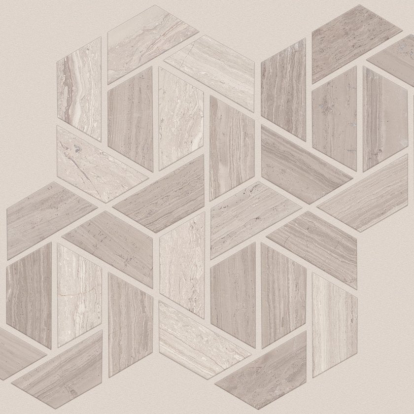 CHATEAU DOUBLE HEXAGON MOSAIC