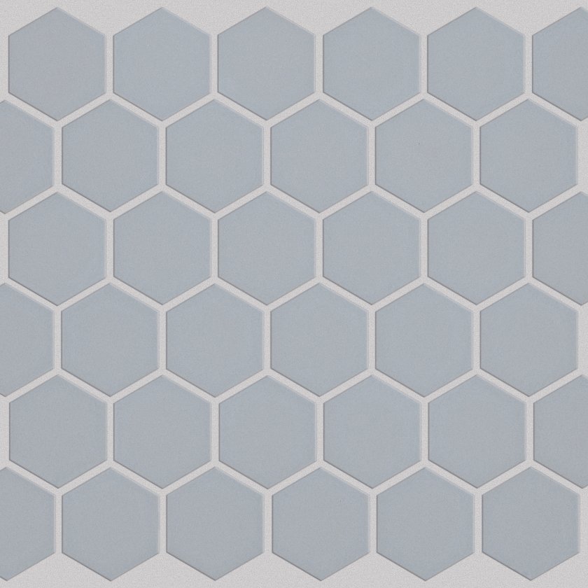 GRANDEUR 2" HEX MATTE MOSAIC