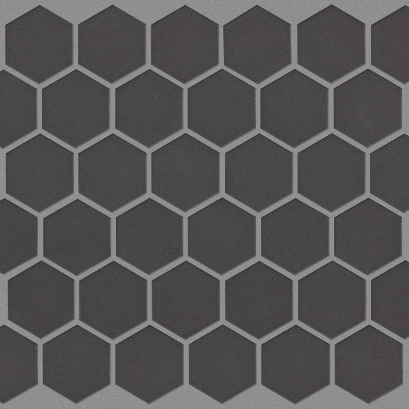 GRANDEUR 2" HEX MATTE MOSAIC