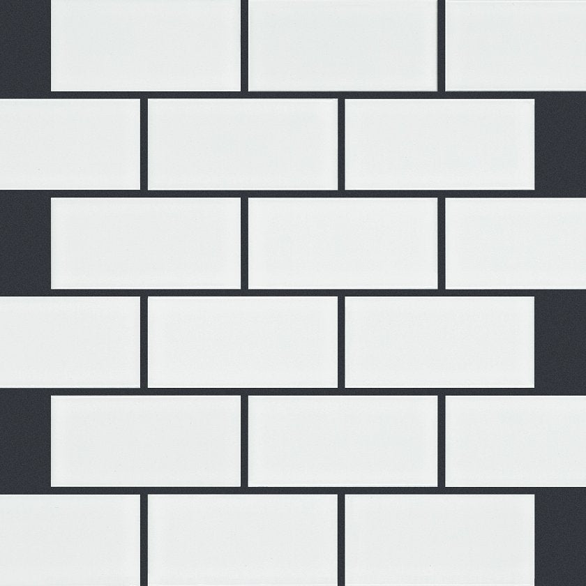 INVERSE ASPECT 2X4 BRICK MOSAIC