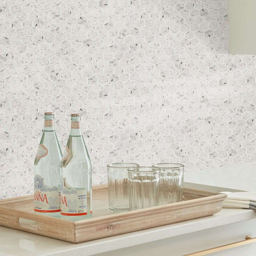 LUXE MODERNE 2" HEX MOS