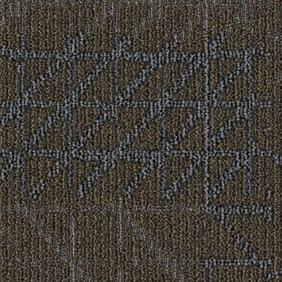 Angled Perception BT496 - 12 in x 36 in Carpet Tile