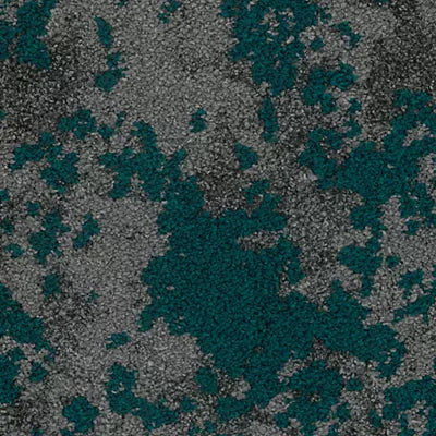 Macro Bloom II GT474 - 12 in x 36 in Carpet Tile