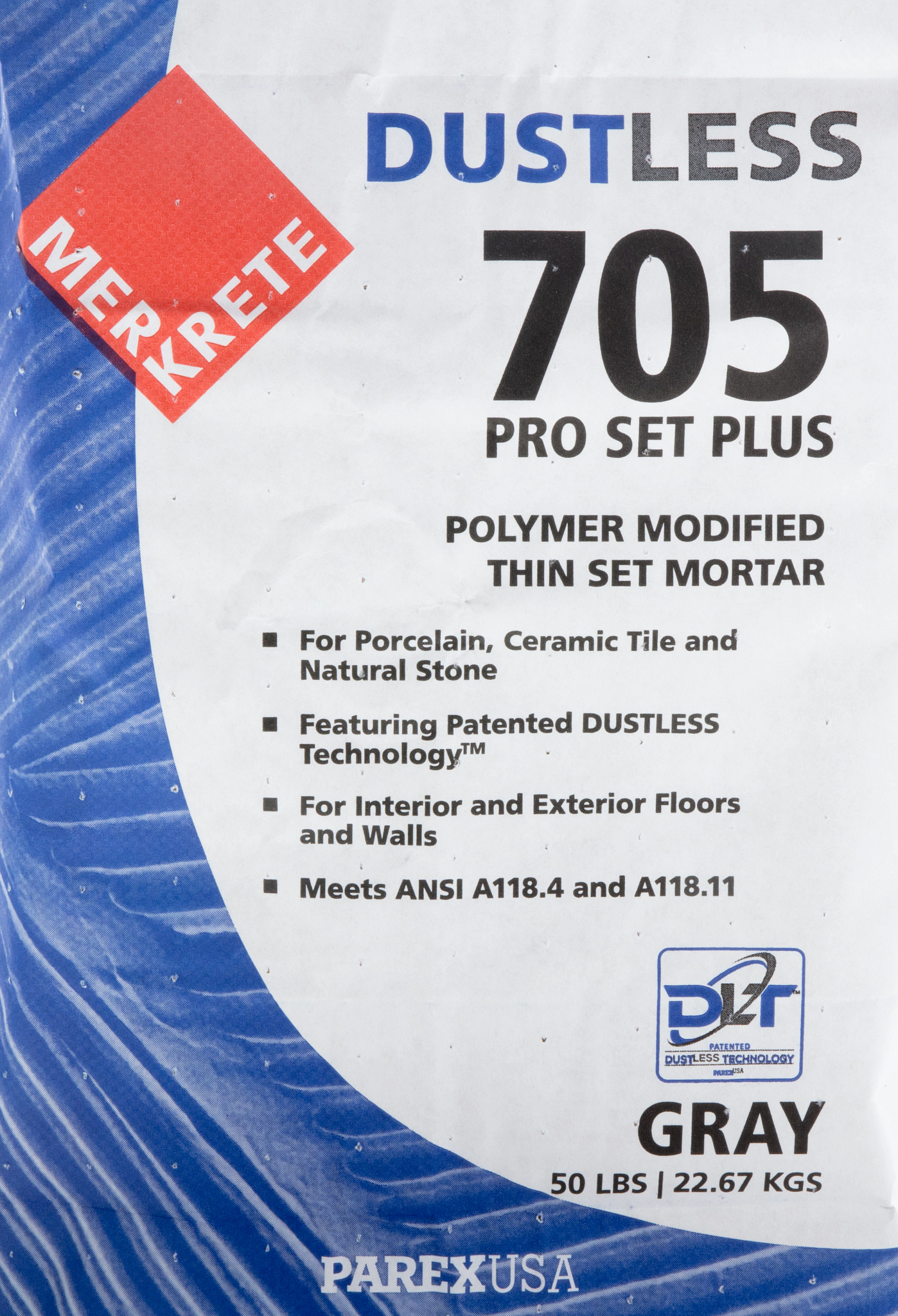 Thin Set 100DC Grey Mortar