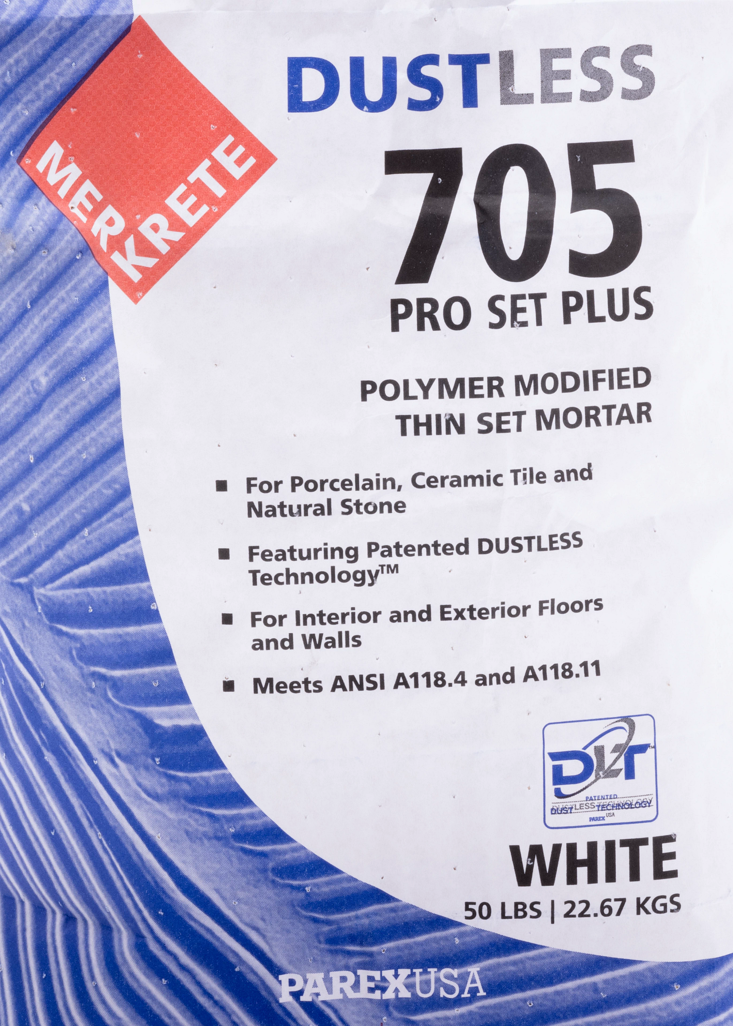 Thin Set 100DC White Mortar