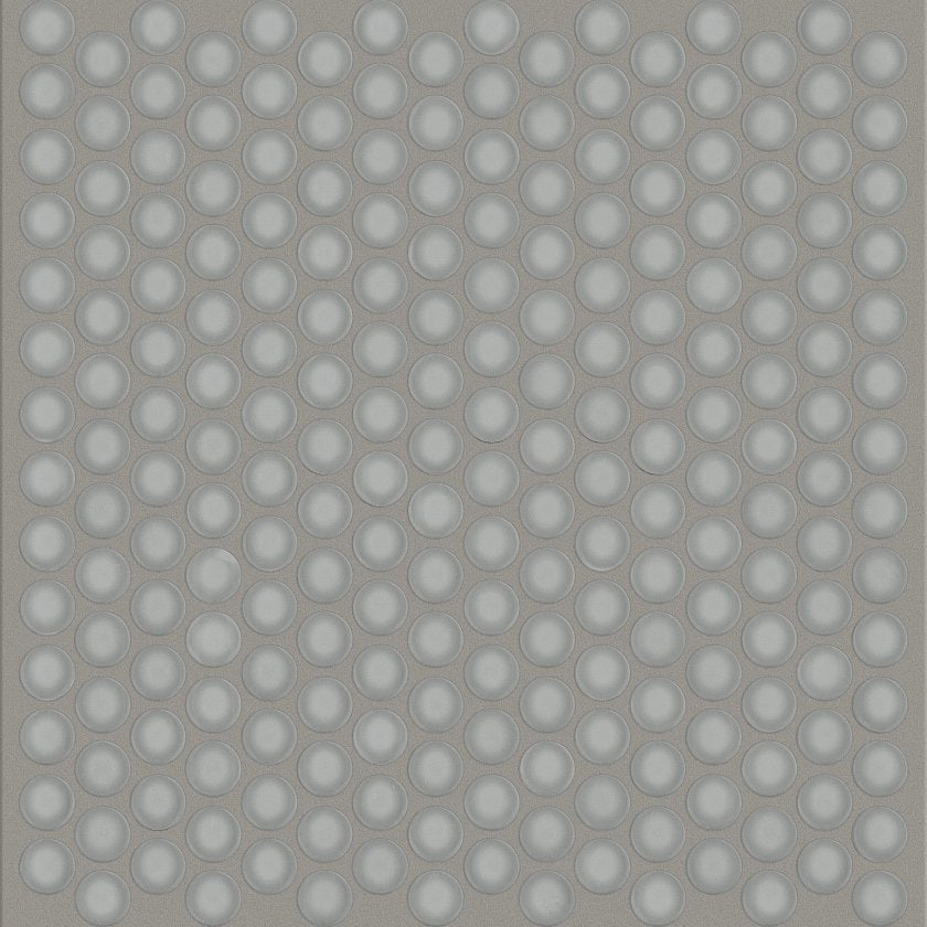 CARDINAL PENNY ROUND GLASS MOSAIC