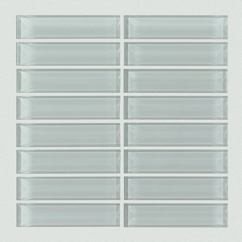 CARDINAL STACKED GLASS MOSAIC