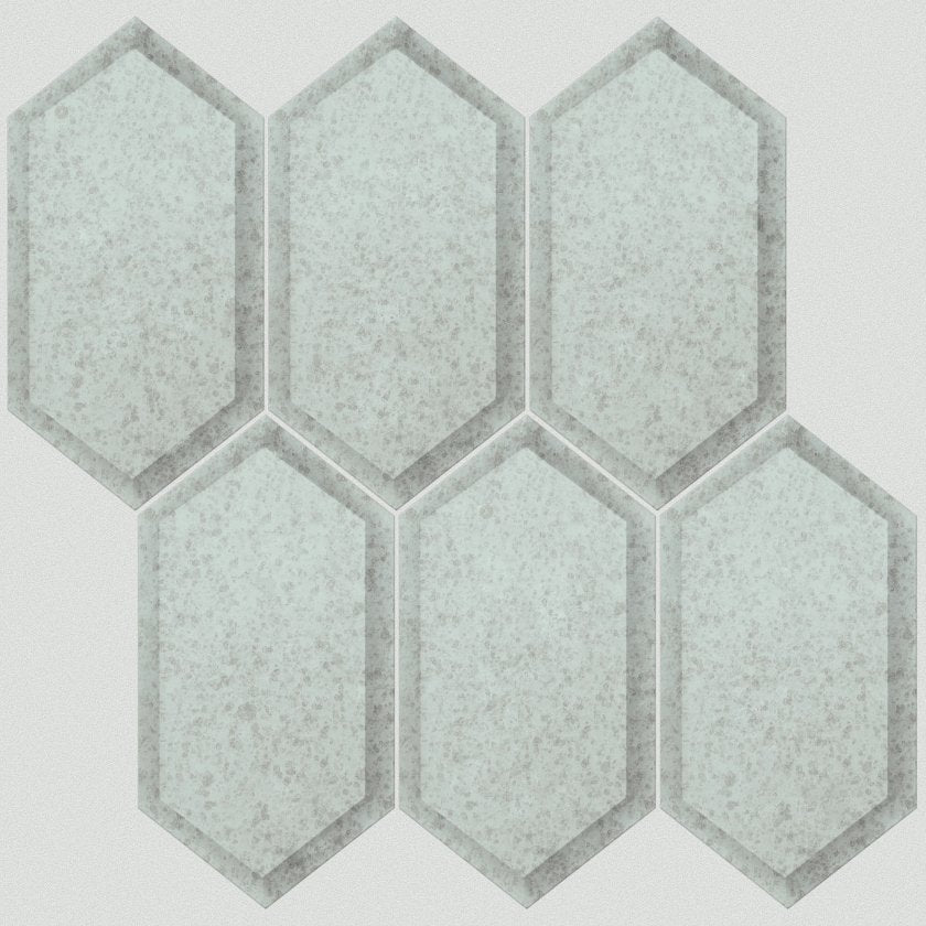 LUCERNE HEX BEVELED MOSAIC
