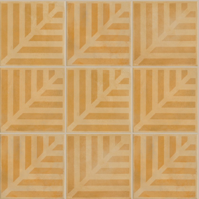 KALEIDOSCOPE 8X8 SQ DESIGN