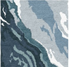 Bentley Mills So Vein Teal Blue Agate