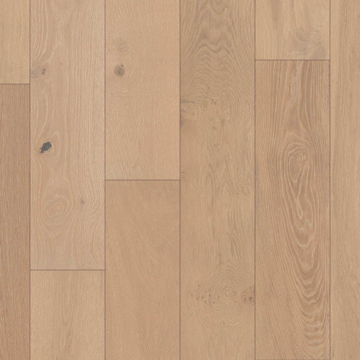 Confection 7.48" Engineered White Oak - Meringue
