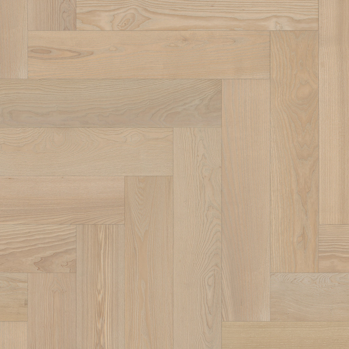 European Ash Herringbone Engineered European Ash - Metro