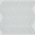 CARDINAL CHEVRON GLASS MOSAIC
