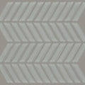 CARDINAL CHEVRON GLASS MOSAIC