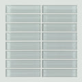 CARDINAL STACKED GLASS MOSAIC
