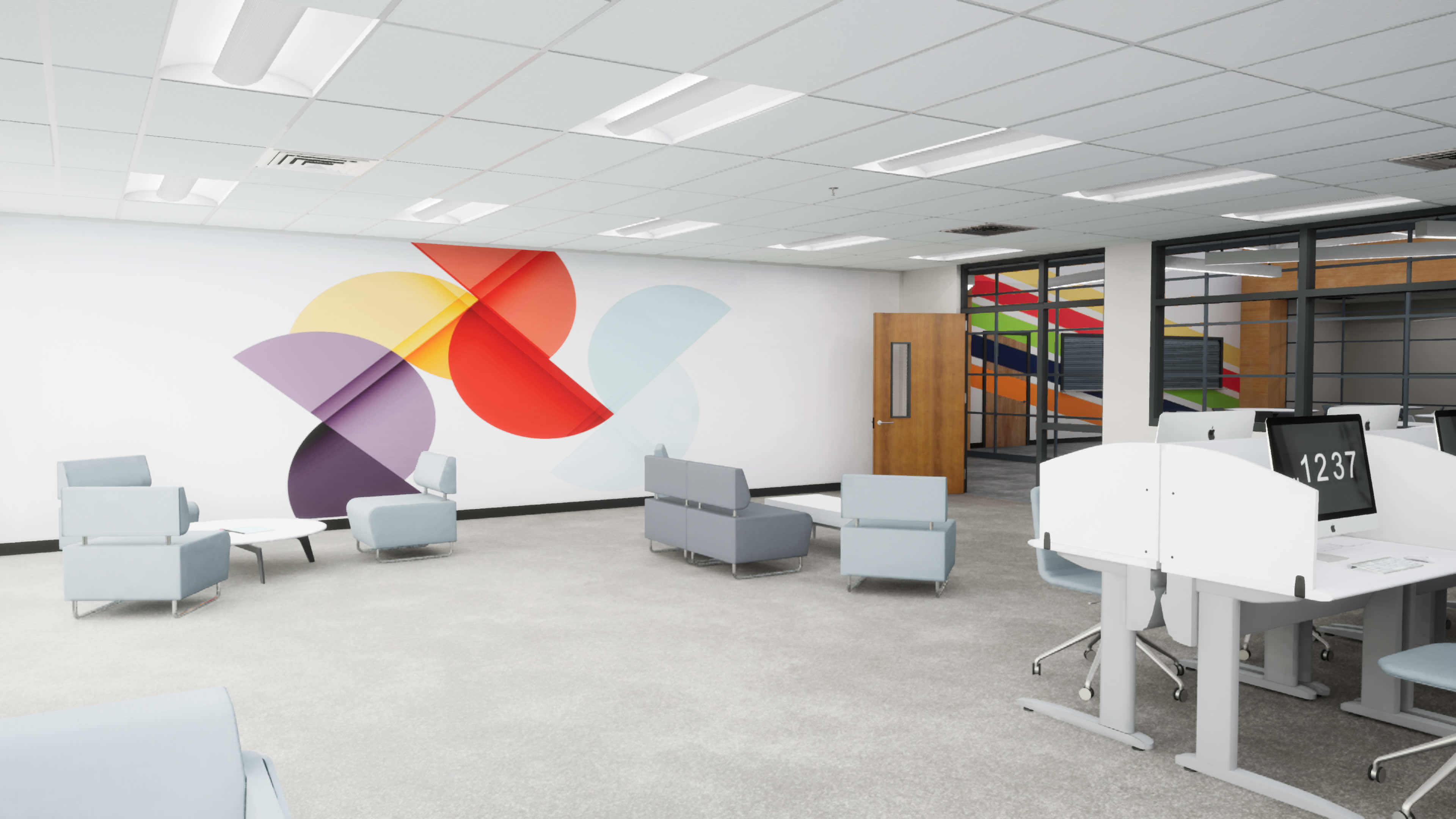 Sector BT285 - 24 in x 24 in Carpet Tile